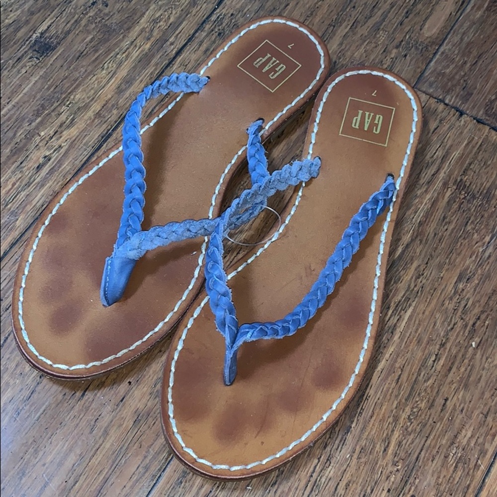 Beautiful blue suede Gap Sandals